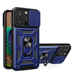 Hybrid Armor Camshield предназначен для iPhone 14 Pro Max, синий цена и информация | Чехлы для телефонов | hansapost.ee