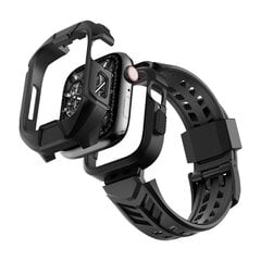 Kingxbar CYF136 2in1 для Apple Watch Ultra, SE, 8, 7, 6, 5, 4, 3, 2, 1 (49, 45, 44, 42 мм), черный цвет цена и информация | Kingxbar Умные часы и браслеты | hansapost.ee