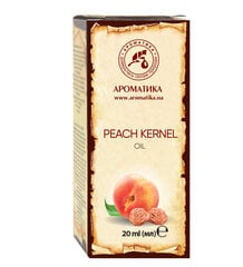 Натуральное растительное масло персиковых косточек AROMATIKA, 50мл цена и информация | Эфирные, косметические масла, гидролаты | hansapost.ee