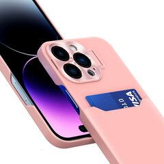 Leather Stand предназначен для iPhone 14 Pro, розовый цена и информация | Чехлы для телефонов | hansapost.ee