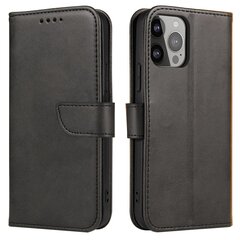 Magnet Case case for Honor X8 5G cover with flip wallet stand black цена и информация | Чехлы для телефонов | hansapost.ee
