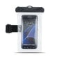 Waterproof case with armband 5,5&quot; transparent hind ja info | Telefonide kaitsekaaned ja -ümbrised | hansapost.ee