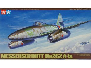 Сборная модель Tamiya - Messerschmitt Me262 A-1a, 1/48, 61087 цена и информация | Конструкторы и кубики | hansapost.ee