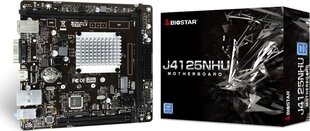 Biostar J4125NHU, Mini ITX, Intel Celeron J4125, DDR4 цена и информация | Материнские платы	 | hansapost.ee