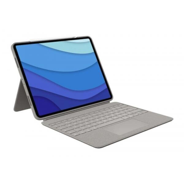 Logitech Combo Touch tahvelarvutile iPad Pro 12.9" цена и информация | Tahvelarvuti ümbrised ja kaaned | hansapost.ee