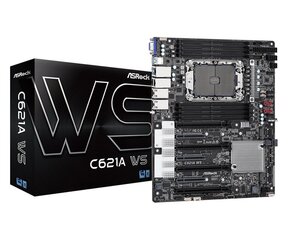 ASRock C621A WS, ATX, LGA4189 (Socket P+), DDR4 hind ja info | Emaplaadid | hansapost.ee