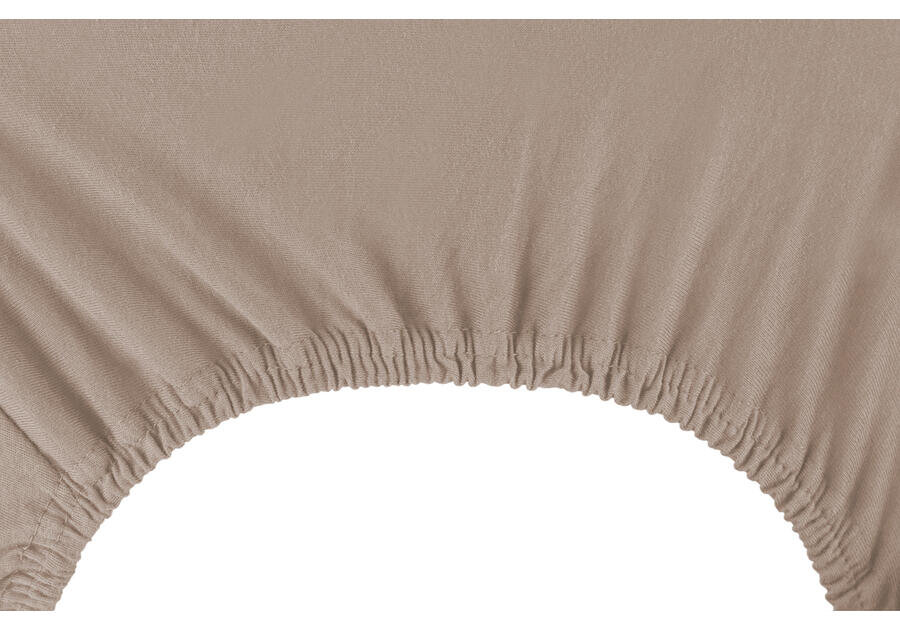 Kummiga voodilina DecoKing jersey Amber Cappuccino, 160x200 cm, pruun цена и информация | Voodilinad | hansapost.ee
