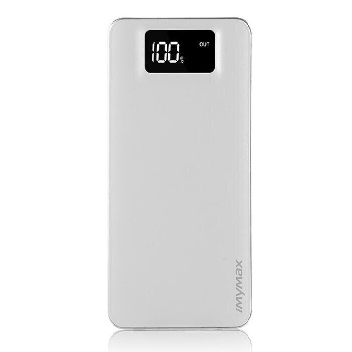 iMYMAX Powerbank 12.000mAh MM-PB/009 valge hind ja info | Akupangad | hansapost.ee