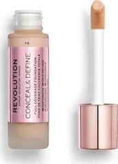 Jumestuskreem Makeup Revolution Conceal and Define F10, 23 ml price and information | Foundations and powders | hansapost.ee