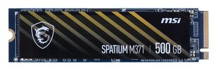 MSI SPATIUM M371, 500GB (S78-440K160-P83) цена и информация | Внутренние жёсткие диски (HDD, SSD, Hybrid) | hansapost.ee