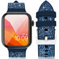 Kingxbar Crystal seadmele Apple Watch 6/5/4/3/2 (40mm / 38mm), sinine цена и информация | Nutikellade aksessuaarid ja tarvikud | hansapost.ee