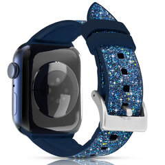 Kingxbar Crystal seadmele Apple Watch 6/5/4/3/2 (40mm / 38mm), sinine hind ja info | Nutikellade aksessuaarid ja tarvikud | hansapost.ee