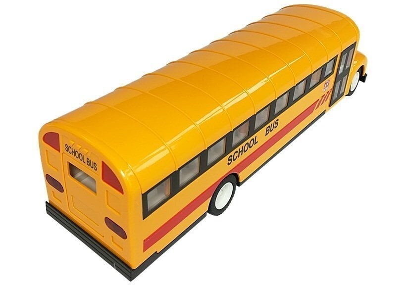 Kaugjuhitav buss Lean Toys, kollane hind ja info | Mänguasjad poistele | hansapost.ee