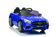Kahekohaline elektriauto lastele Mercedes SL65 S Lean Cars, sinine цена и информация | Laste elektriautod | hansapost.ee