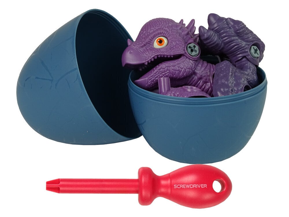 Dinosauruste komplekt Lean Toys, lilla цена и информация | Mänguasjad poistele | hansapost.ee