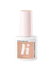 Hübriidküünelakk Hi Hybrid Nude Shine, 5ml hind ja info | Küünelakid ja küünelakieemaldajad | hansapost.ee