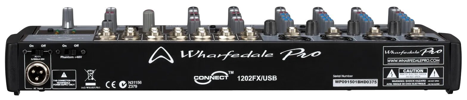 Wharfedale Connect 1202USB/FX hind ja info | DJ puldid ja helipuldid | hansapost.ee