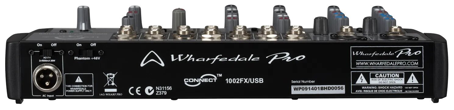 Wharfedale Connect 1002USB/FX цена и информация | DJ puldid ja helipuldid | hansapost.ee