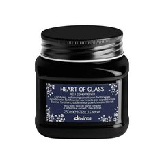 Tugevdav palsam heledatele juustele Davines Heart of Glass Rich Conditioner, 250ml цена и информация | Бальзамы, кондиционеры | hansapost.ee