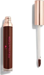 Блеск для губ Makeup Revolution I Heart Revolution Lip Gloss Mocha, 1 шт. цена и информация | Помады, бальзамы, блеск для губ | hansapost.ee