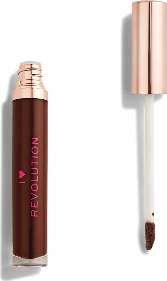 Huuleläige Makeup Revolution I Heart Revolution Lip Gloss Mocha, 1 tk. hind ja info | Huulekosmeetika | hansapost.ee