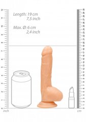 Realistlik dildo Shots Gc 16,5 cm, beež hind ja info | Dildod | hansapost.ee