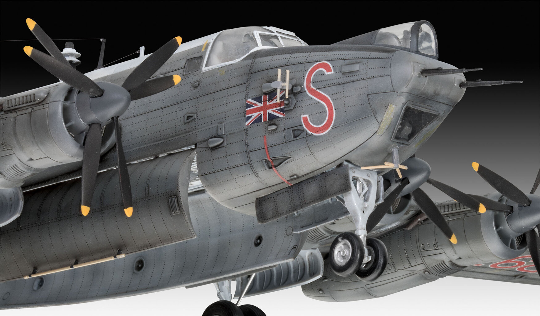 Revell - Avro Shackleton Mk.3, 1/72, 03873 hind ja info | Klotsid ja konstruktorid | hansapost.ee