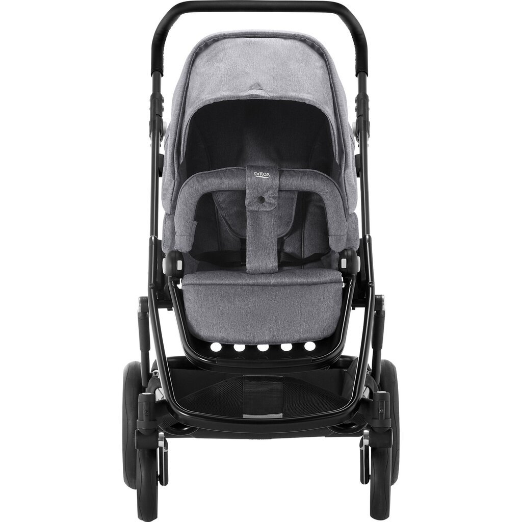 Universaalne vanker Britax Romer Go Next², Black/grey melange цена и информация | Vankrid, jalutuskärud | hansapost.ee