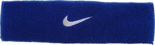 Oбодок Nike Swoosh Headband Blue NNN07 402 цена и информация | Спортивная одежда для женщин | hansapost.ee