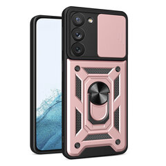 Hybrid Armor Camshield Samsung Galaxy S23, roosa hind ja info | Telefonide kaitsekaaned ja -ümbrised | hansapost.ee