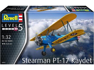 Revell - Stearman PT-17 Kaydet, 1/32, 03837 цена и информация | Конструкторы и кубики | hansapost.ee