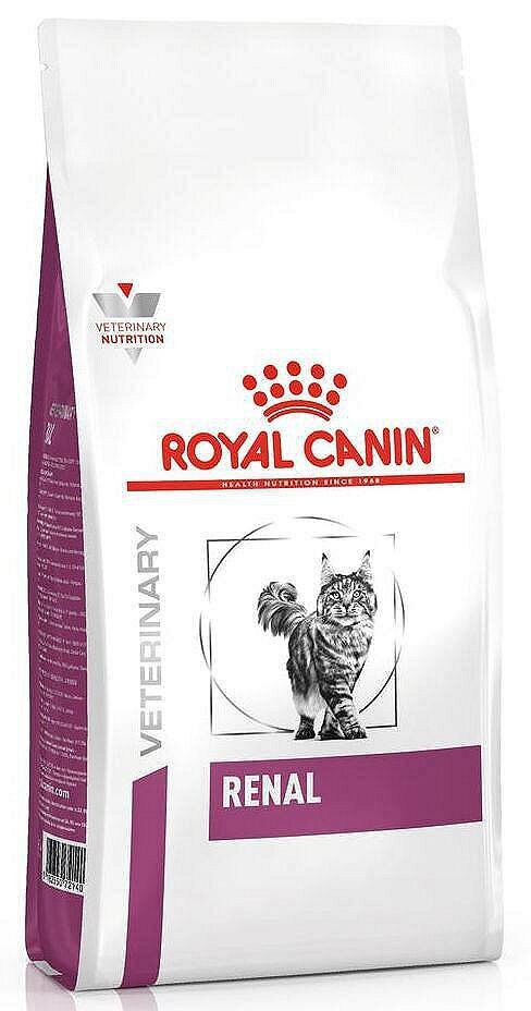 Royal Canin kuivtoit kroonilise neerupuudulikkusega kassidele Renal, 0,4 kg цена и информация | Kassi kuivtoit ja kassikrõbinad | hansapost.ee