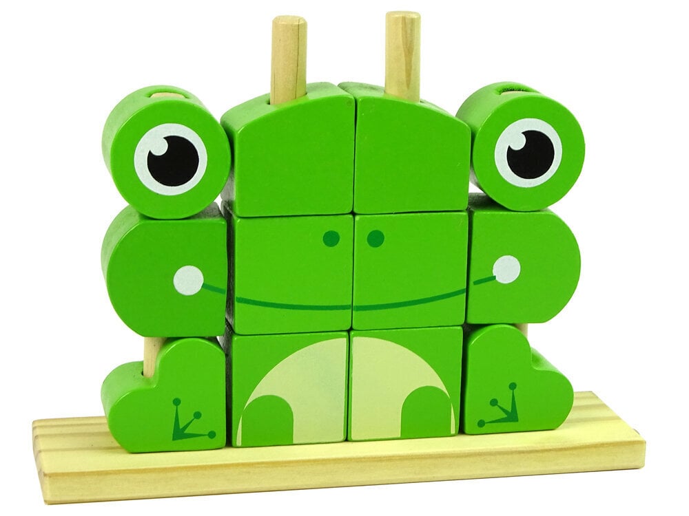 Loominguline 3D konnapusle lastele Lean Toys, roheline hind ja info | Arendavad laste mänguasjad | hansapost.ee