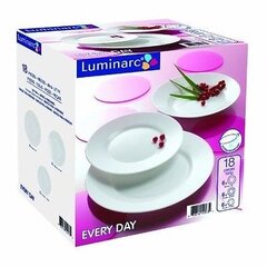 Комплект посуды Everyday Luminarc, 18 частей цена и информация | Посуда, тарелки, обеденные сервизы | hansapost.ee