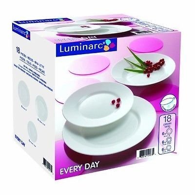 Õhtusööginõud Luminarc Everyday, 18-osaline hind ja info | Lauanõud ja nõude komplektid | hansapost.ee