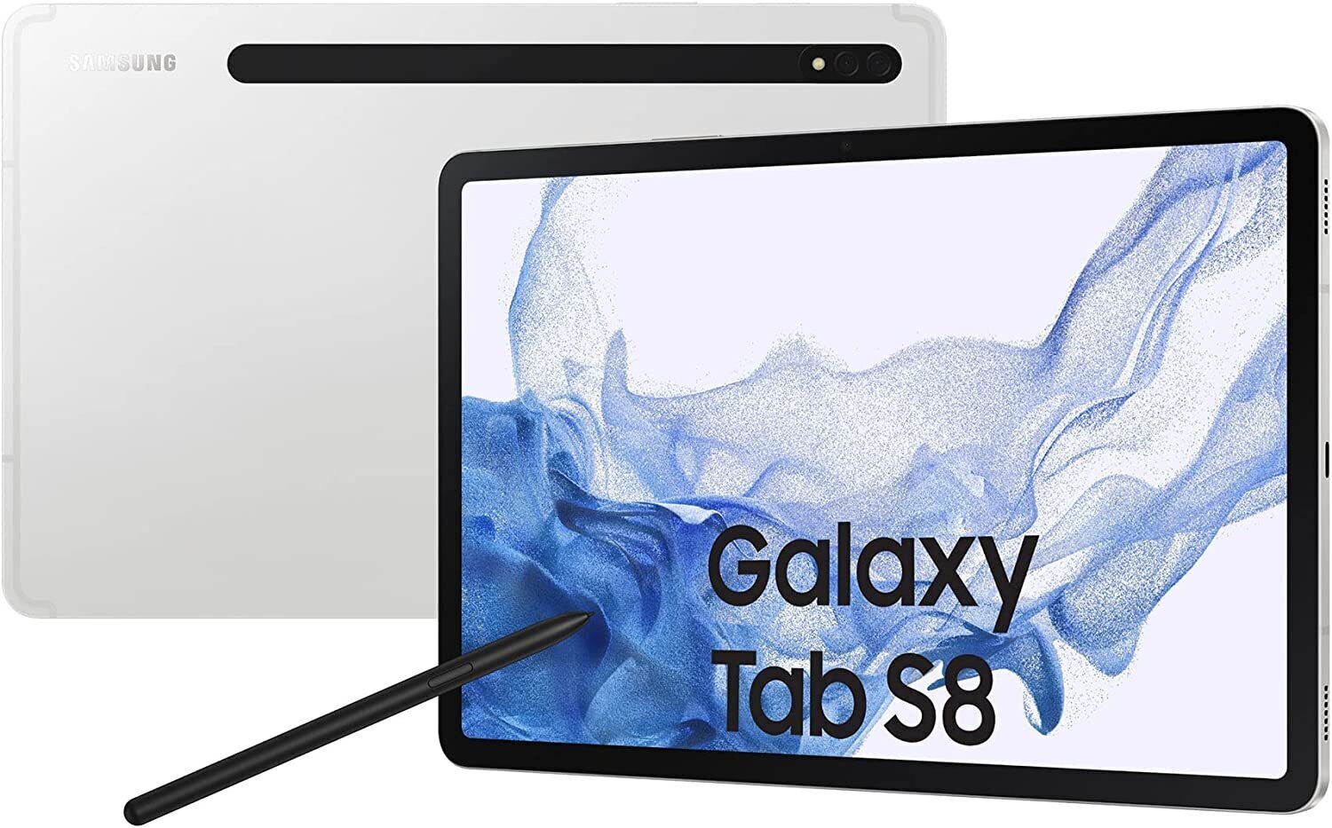 Samsung Galaxy Tab S8 256GB, Wi-Fi, White цена и информация | Tahvelarvutid | hansapost.ee