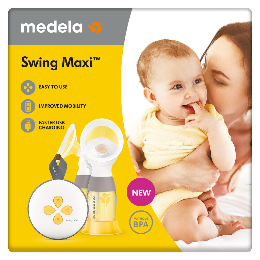 2-faasiline elektriline duubelrinnapump Medela Swing Maxi™ цена и информация | Rinnapumbad | hansapost.ee