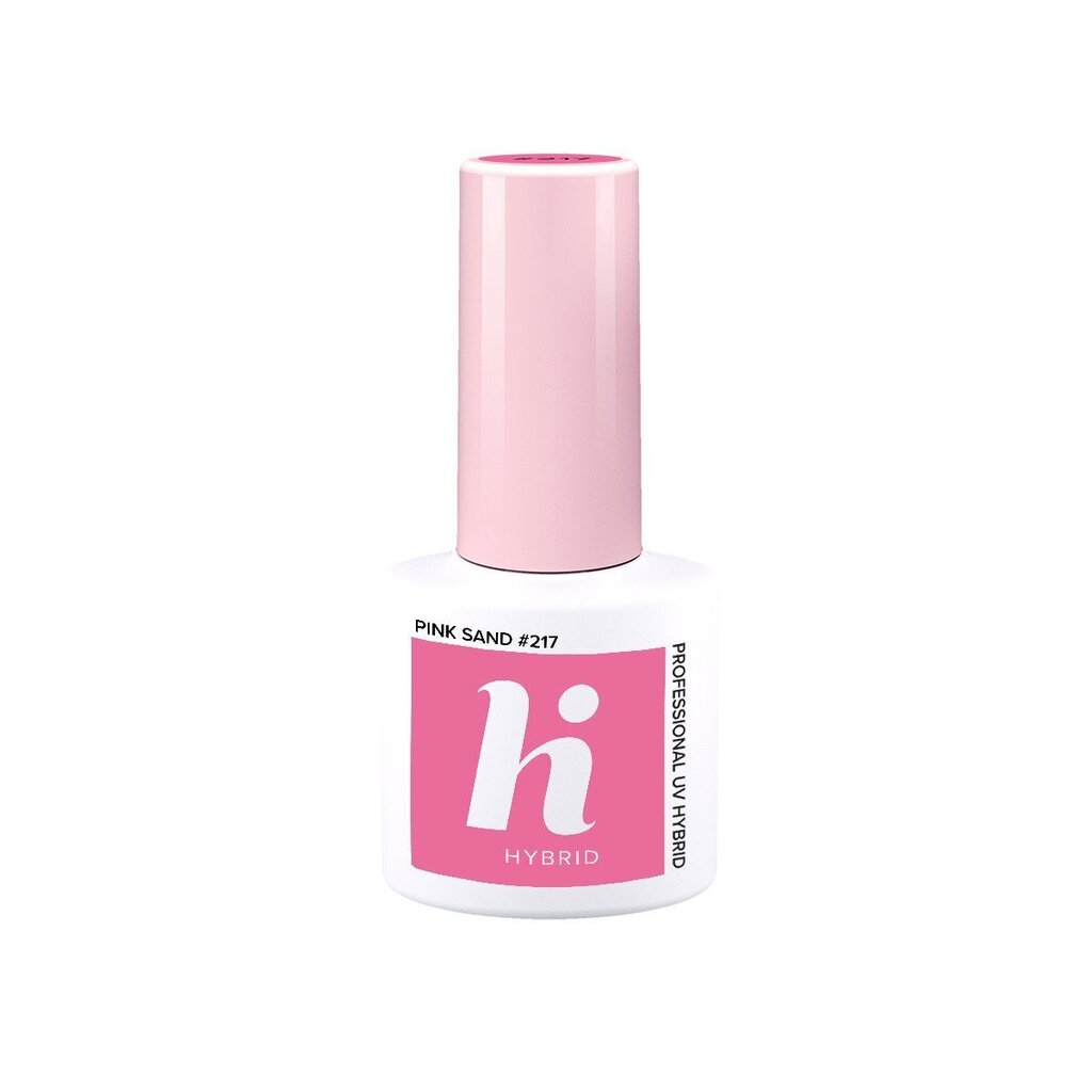 Hübriidküünelakk Hi Hybrid 217 Pink Sand, 5ml hind ja info | Küünelakid ja küünelakieemaldajad | hansapost.ee