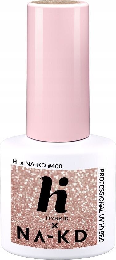 Hübriidküünelakk Hi Hybrid 400 Glamour Dust, 5ml hind ja info | Küünelakid ja küünelakieemaldajad | hansapost.ee