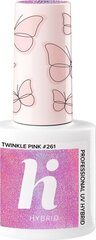 Гибридный лак для ногтей Hi Hybrid 261 Twinkle Pink, 5 мл цена и информация | HI Hybrid Духи, косметика | hansapost.ee