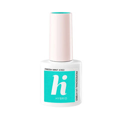 Гибридный лак для ногтей Hi Hybrid 353 Fresh Mint, 5 мл цена и информация | HI Hybrid Духи, косметика | hansapost.ee
