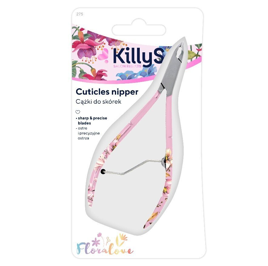 Küünetangid Killys Floralove Cuticles Nipper hind ja info | Maniküüri ja pediküüri tarvikud | hansapost.ee