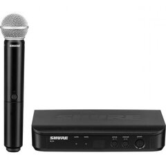 Shure BLX24E/PG58-K14 traadita mikrofonisüsteem hind ja info | Mikrofonid | hansapost.ee