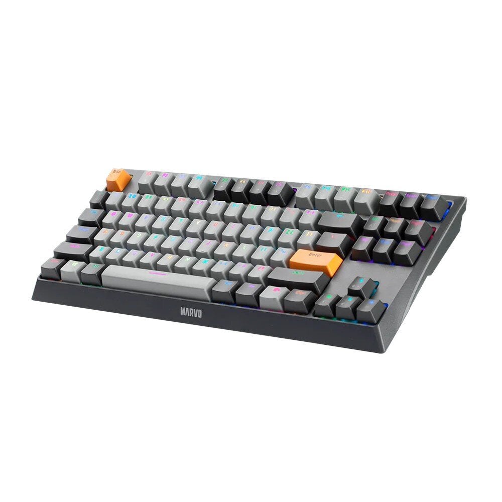 Marvo KG980B TKL mehaaniline RGB klaviatuur (Hot-Swap, US, Blue switch) hind ja info | Klaviatuurid | hansapost.ee