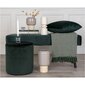 Puuvillane pleed Cort Green 130x160cm hind ja info | Pleedid, voodikatted ja päevatekid | hansapost.ee