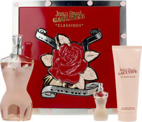 Jean Paul Gaultier Classique Eau De Toilette Spray 100ml Set 3 Pieces hind ja info | Parfüümid naistele | hansapost.ee