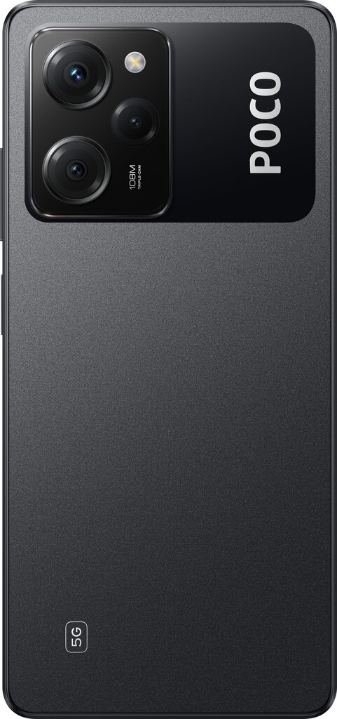 Poco X5 Pro 5G 8/256 MZB0CRPEU Black цена и информация | Telefonid | hansapost.ee