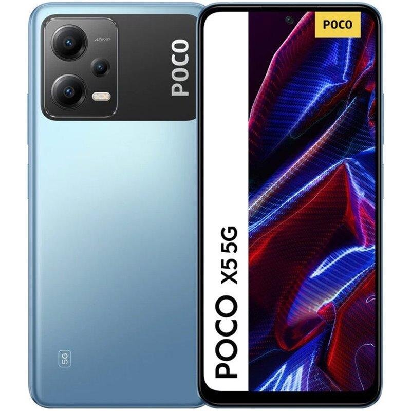 Poco X5 5G 6/128GB MZB0D6UEU Blue hind ja info | Telefonid | hansapost.ee