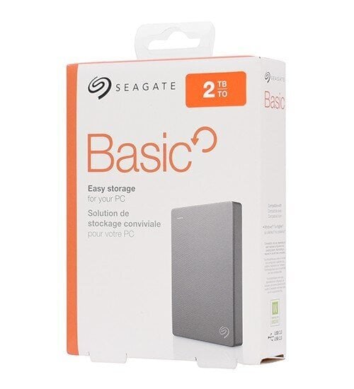 Seagate Basic, 2.5'', 2TB, USB 3.0 hind ja info | Välised kõvakettad | hansapost.ee