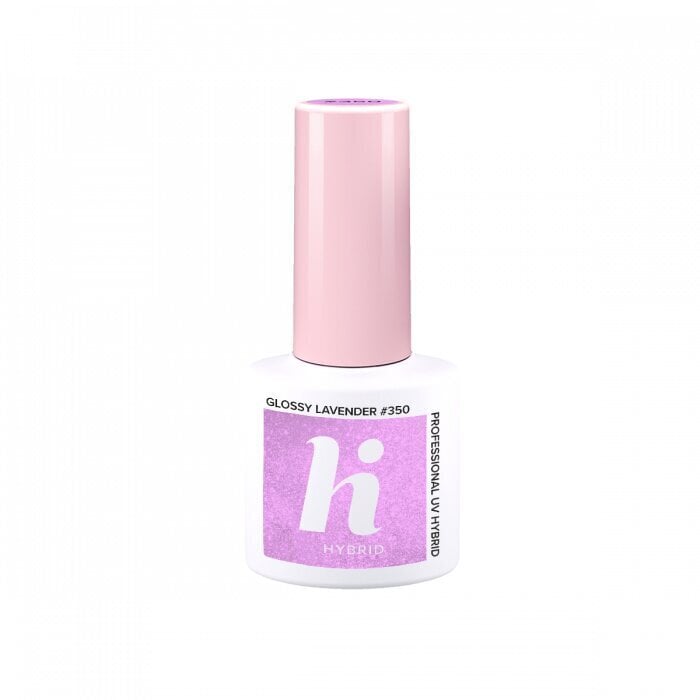 Hübriidküünelakk Hi Hybrid 350 Glossy Lavender, 5ml hind ja info | Küünelakid ja küünelakieemaldajad | hansapost.ee